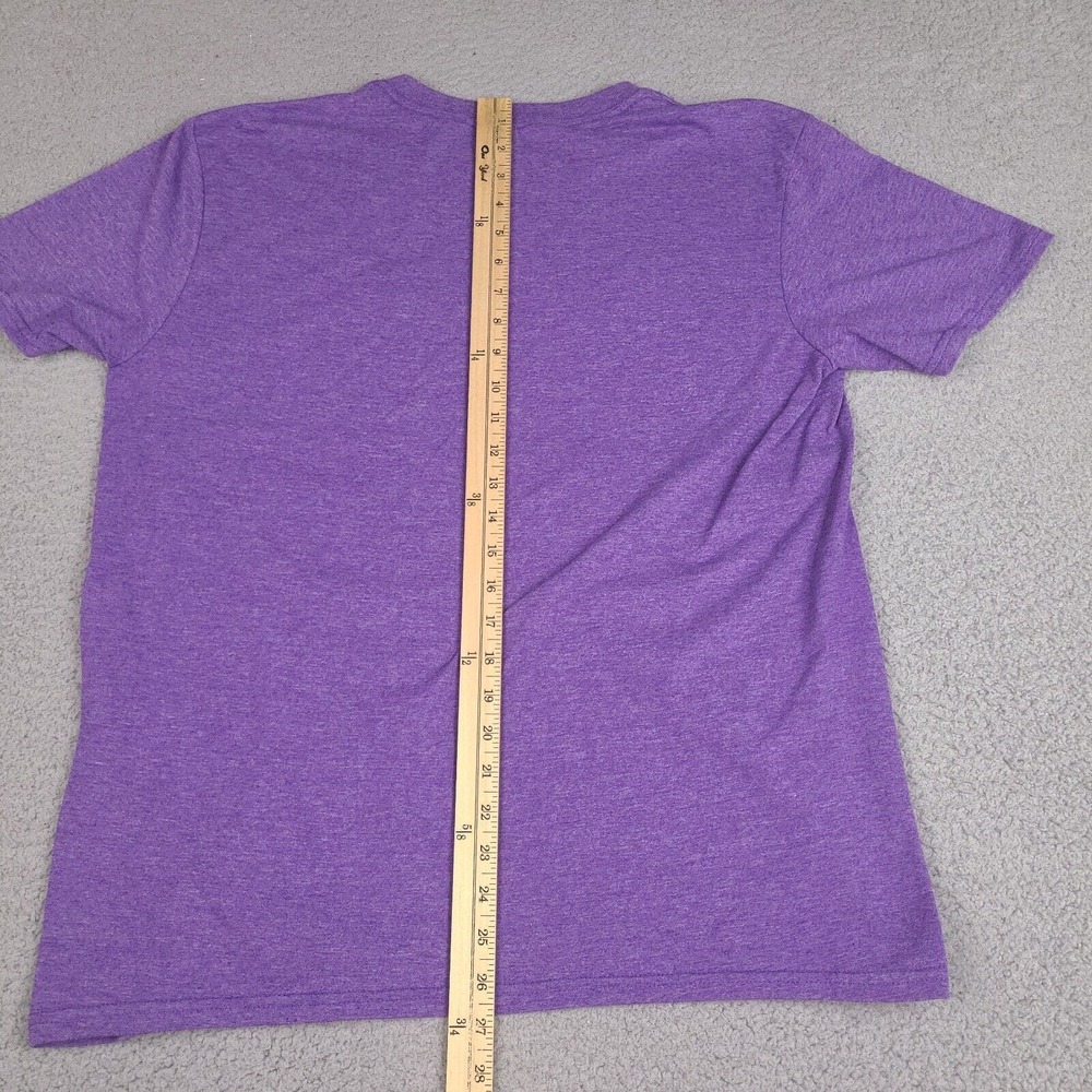 Easton Pennsylvania Farmers‎ Market T-Shirt Womens Large Purple Sunflower - Picture 9 of 10